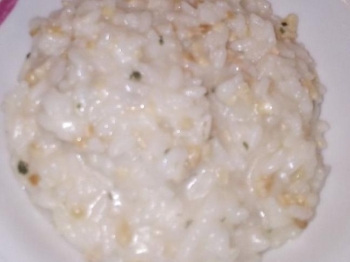 risotto alle nocciole